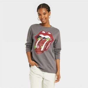 The Rolling Stones Winter sweatshirt holiday new